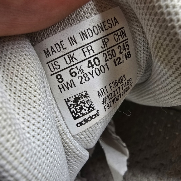 Adidas Shoe Women's 8 Cloudfoam Grand Court Sneakers - Picture 3 of 8